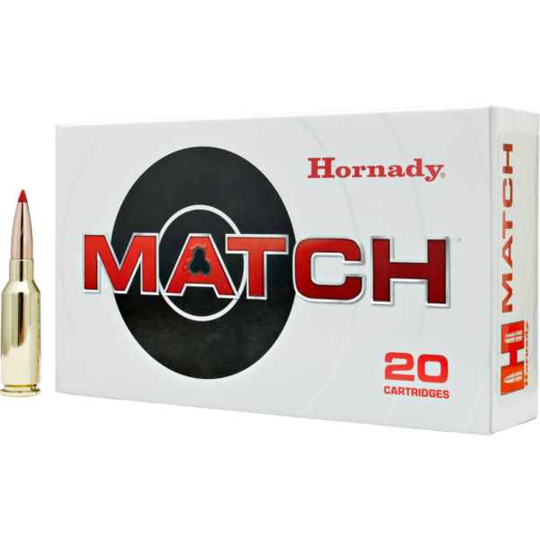 Hornady Ammo 6mm ARC 108 Grain ELD-M (Extremly Low Drag) Match (20)