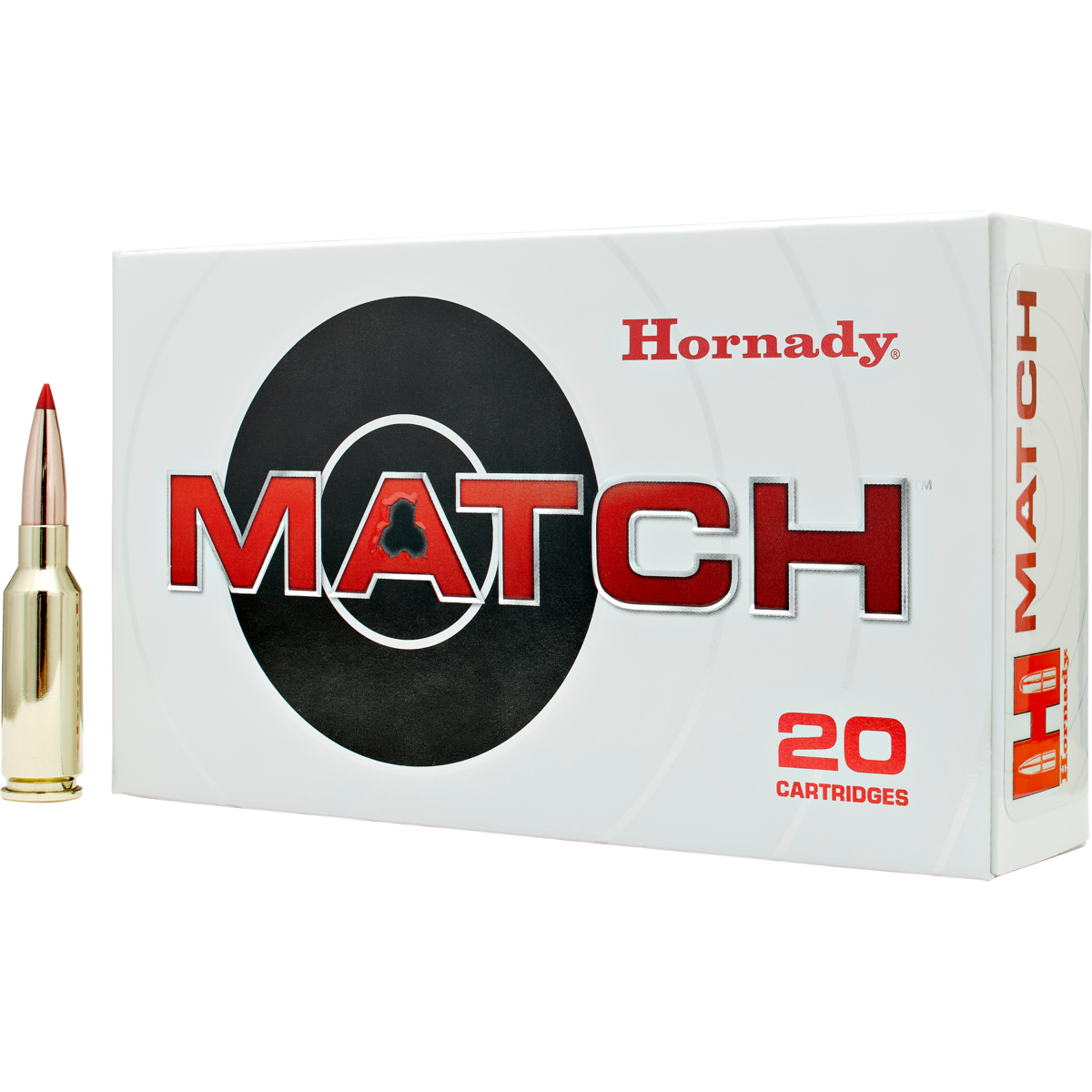 Hornady 6mm ARC 108 Grain ELD-M (Extremly Low Drag) Match Ammunition (20 Rounds)