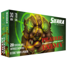 Sierra 243 Win 70 Grain BlitzKing Ammunition (20 Rounds)