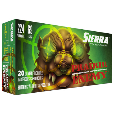 Sierra 224 Valkyrie 69 Grain BlitzKing Ammunition (20 Rounds)