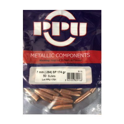 Prvi .284 / 7mm 175 Grain Soft Point (50 ct.)