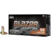 Blazer Brass Ammunition 30 Super Carry 115 Grain Full Metal Jacket Flat Nose Box of 50