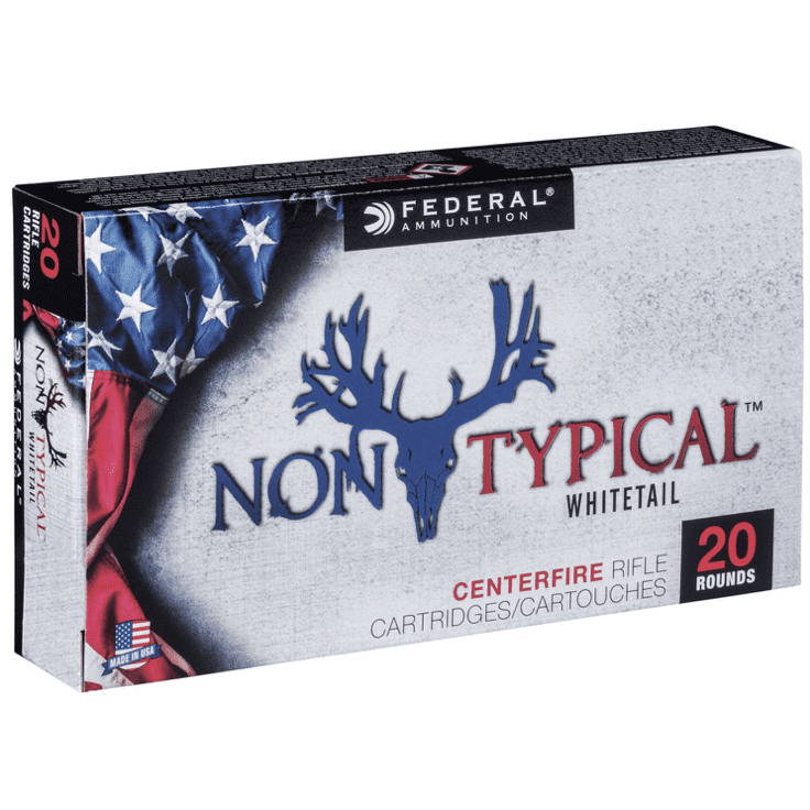 Federal Non-Typical Ammunition 243 Winchester 100 Grain Spire Point Box of 20