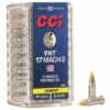 CCI VNT Ammunition 17 Mach 2 (HM2) 17 Grain Polymer Tipped Box of 50