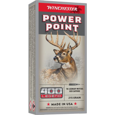 Winchester 400 Legend 215 Grain Power Point (20 Rounds)