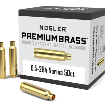 Nosler 6.5mmx284 Norma Brass 50 Count
