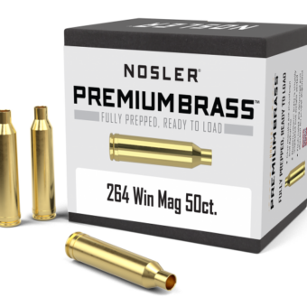 Nosler 264 Winchester Magnum Brass 50 Count
