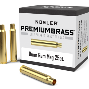 Nosler 8mm Remington Magnum Brass 25 Count