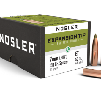 Nosler .284 Diameter 150 Grain Polymer Tip E-Tip 50 Count Bullets