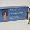 Prvi Partizan Ammunition 22-250 Remington 55 Grain Jacketed Soft Point Box of 20