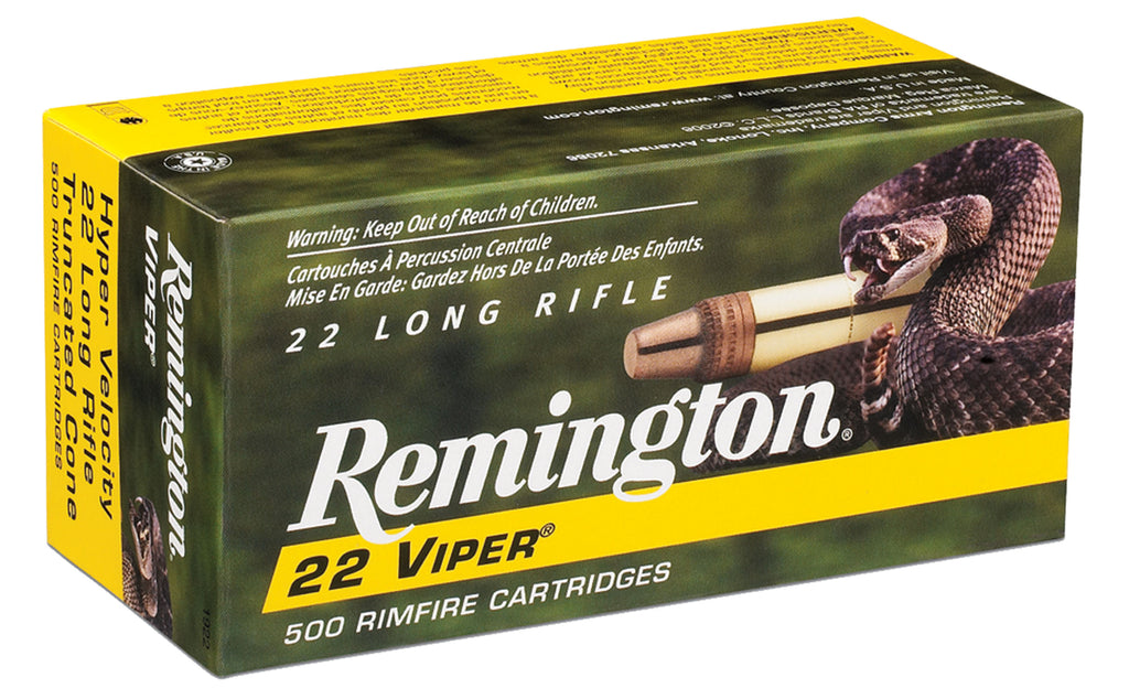 Remington Ammunition 22 Long Rifle 33 Grain Truncated Cone Hollow Point 100 Count