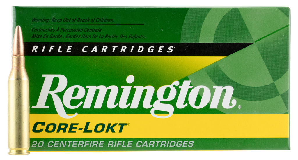 Remington Ammunition 243 Winchester 100 Grain Pointed Soft Point 20 Count