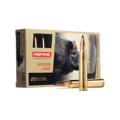 Norma Bondstrike Ammunition 300 Remington Ultra Magnum 180 Grain Polymer Tip Box of 20