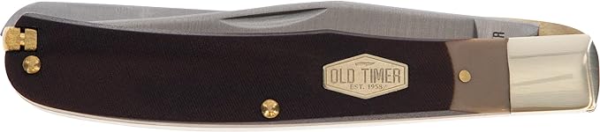 Old Timer Buzzsaw Trapper 2 Blade Folding Knife 3.25" Clip Point - Image 2