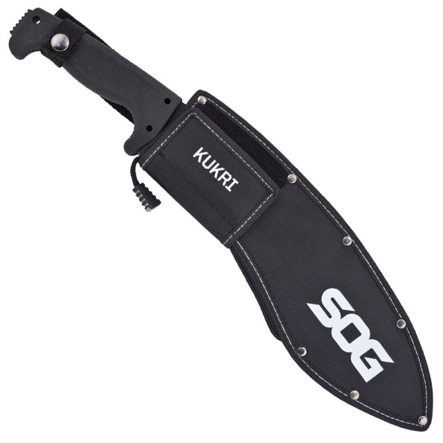 SOG SOGFari Kukri Machete 12" Kukri Plain Edge with Serrated Spine - Image 2