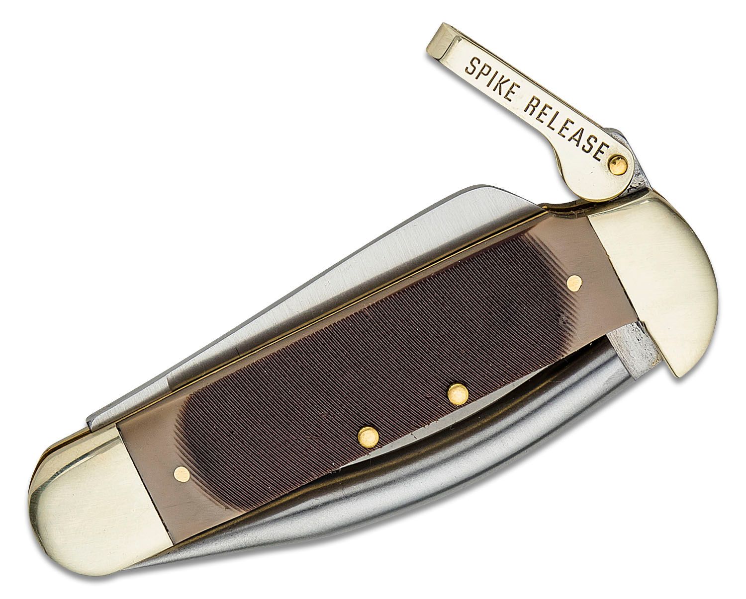 Old Timer Mariners Knife 2 Blade Folding Knife 2.8" Clip Point - Image 5