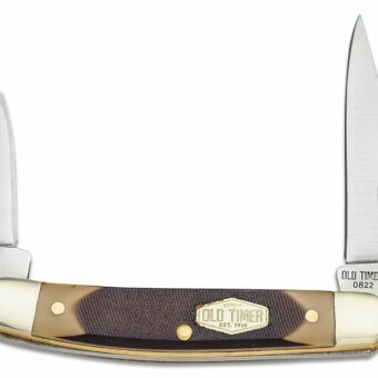 Old Timer Minuteman 2 Blade Folding Knife 1.9" Clip Point
