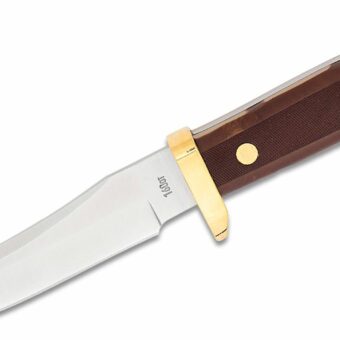 Old Timer Mountain Lion Fixed Blade 5" Clip Point ‎Compound Bevel