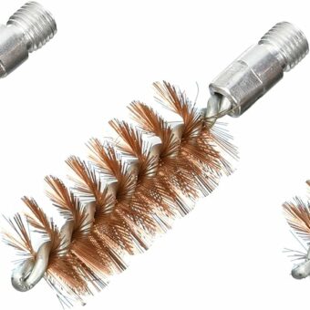 Tipton Shotgun Bore Brush Bronze 410 Bore 5/16"-27 Thread Pack of 3