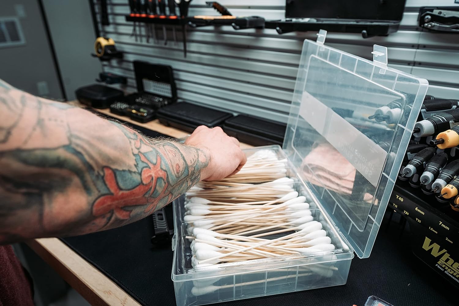 Tipton Power Swabs Complete Pistol Cleaning Kit Pack of 500 - Image 5