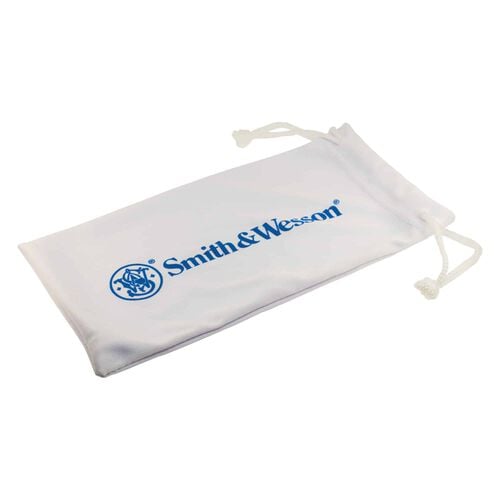 Smith & Wesson Major Full Frame Shooting Glasses Blue Frame Smoke Lens - Image 4