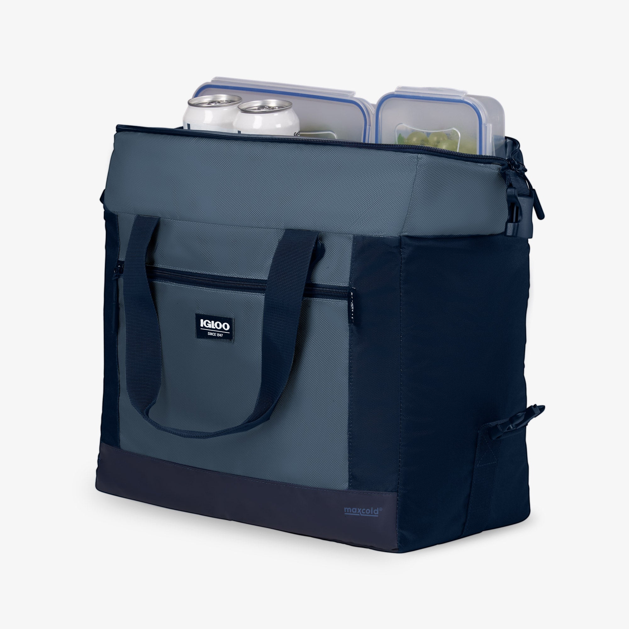 Igloo Maxcold Evergreen 36 Can Softside Cooler Blue - Image 3