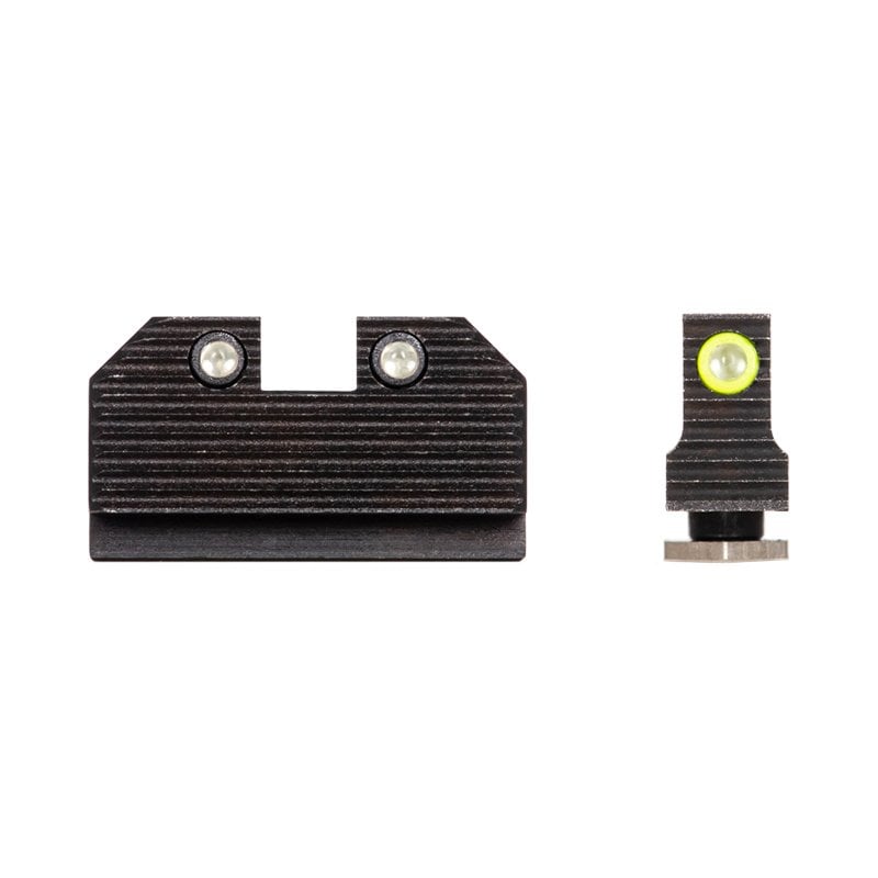 Night Fision Ready Stealth Night Sight Set Glock 17/19/34 w/ RMR/507c/508t Yellow Front Blank Rear Sight Black Nitride - Image 5
