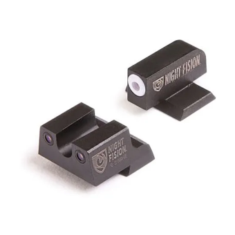 Night Fision Night Sight Set S&W M&P/M&P 2.0/SD9 VE White Front Black Nitride