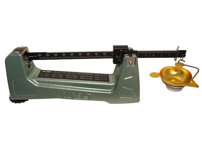 RCBS M500 Balance Beam Mechanical Powder Scale 505 Grain Capacity - Image 2