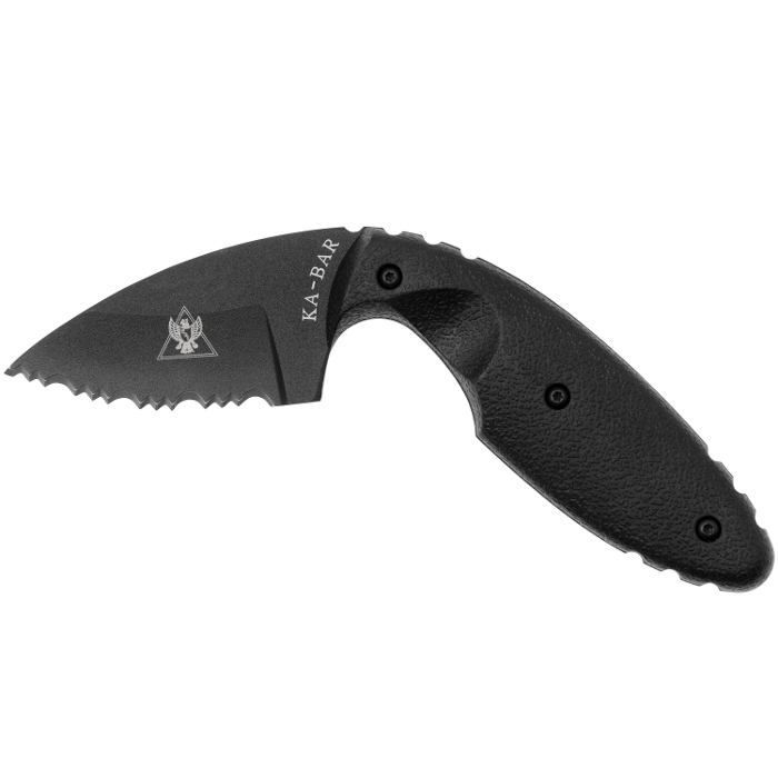 KABAR TDI Law Enforcement Fixed Blade Knife 2.313" Drop Point Serrated
