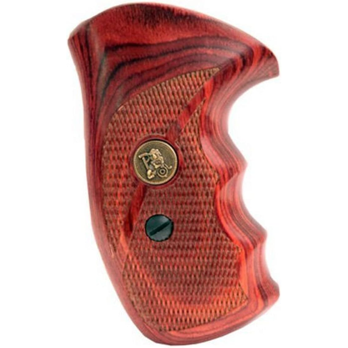 Pachmayr Renegade Grips S&W 10 K-Frame, 11 K-Frame Wood Laminate Rosewood Checkered - Image 4