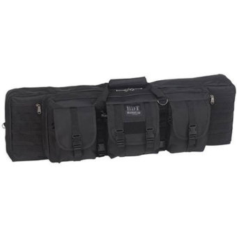 Bulldog Cases Elite Double Tactical Rifle Case 35" Nylon Black