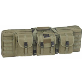 Bulldog Cases Elite Double Tactical Rifle Case 41" Nylon Green