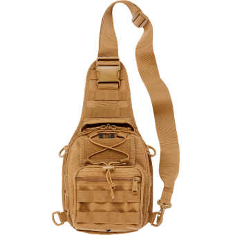 Bulldog Cases X-Small Go Sling Bag/Waist Pack Nylon Tan
