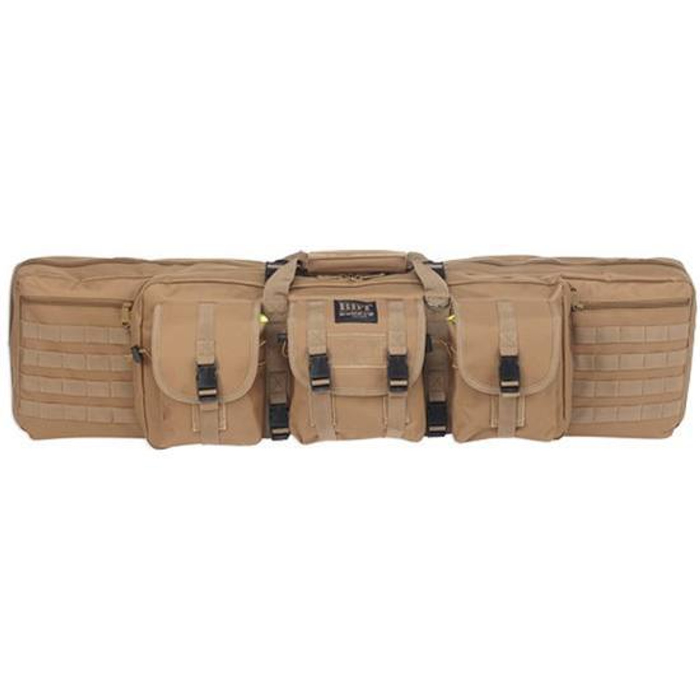 Bulldog Cases Elite Double Tactical Rifle Case 35" Nylon Tan