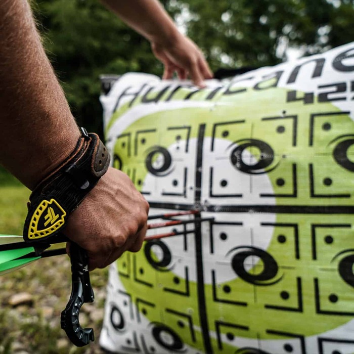 Hurricane H28 Archery Bag Target Black/Green/White - Image 4