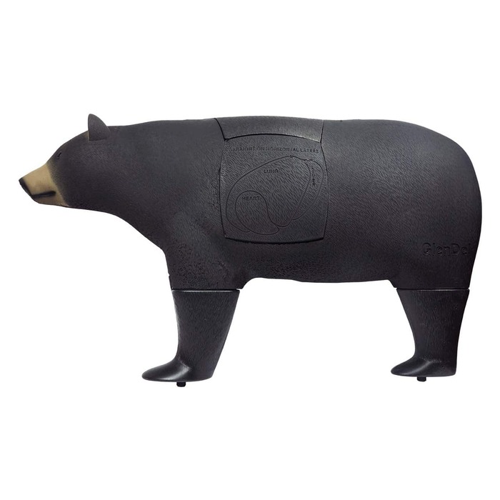 GlenDel Bear 3D Archery Target Black