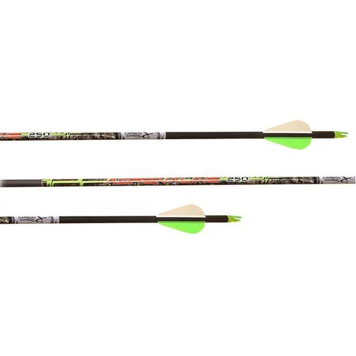 Carbon Express Adrenaline Carbon Arrows 350 Spine 31" Pack of 6 - Image 2