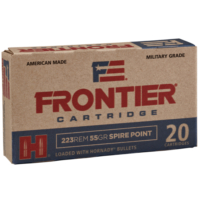Frontier Ammunition 223 Remington 55 Grain Soft Point 20 Count