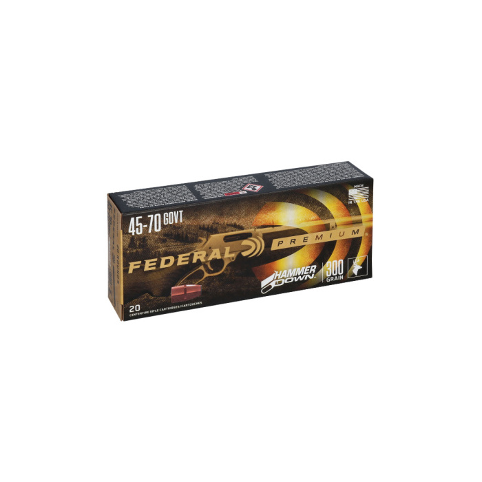 Federal Ammunition 45-70 Government 300 Grain Jacketed Hollow Point 20 Count
