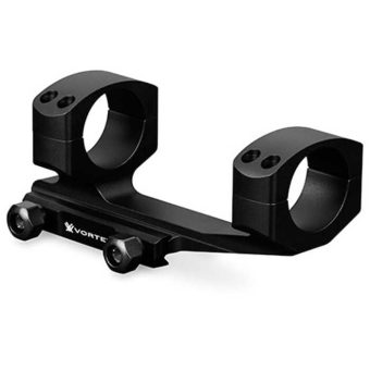 Vortex Optics Viper Extended 1-Piece Cantilever Mount  Picatinny Style with Integral Rings Matte Black AR-High