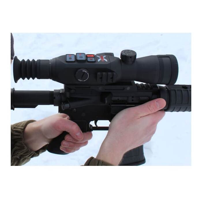 X-Vision Optics KRAD Night Vision Rifle Scope 4-8x50mm Matte Black - Image 3