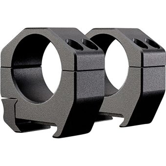 Vortex Optics Precision Match Weaver Style Scope Rings Black 1" Low