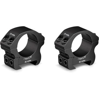 Vortex Optics Pro Ring Picatinny Scope Rings Matte Black 1" Medium