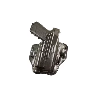 DeSantis Speed Lite Holster Right Hand Glock 19 with Streamlight TLR-7/TLR-8, Glock 23 with Streamlight TLR-7/TLR-8 Saddle Leather Tan