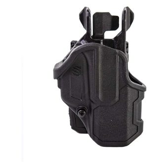Blackhawk T-Series L2C Overt Holster Left Hand Sig P320, Sig P250 Polymer Black
