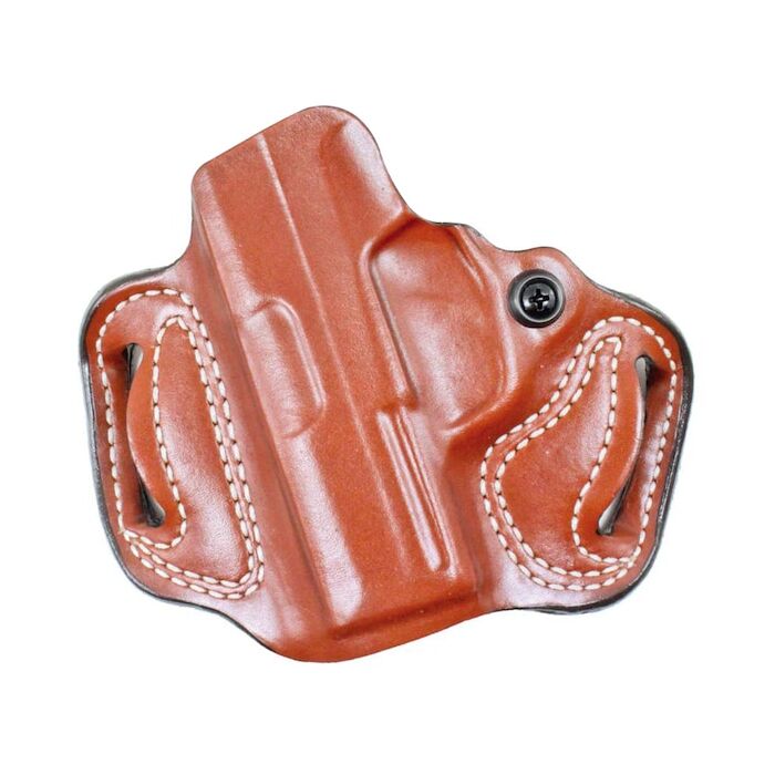 DeSantis Mini Slide Holster Right Hand Sig Sauer P365, Sig P365 Xl Premium Saddle Leather Tan