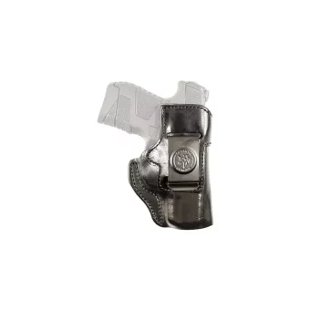 DeSantis Inside Heat Holster Right Hand Springfield Hellcat, Springfield Hellcat OSP Saddle Leather Black