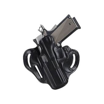 DeSantis Speed Scabbard Holster Left Hand Taurus Judge 3" with 2.5" to 3" Chamber Leather Black