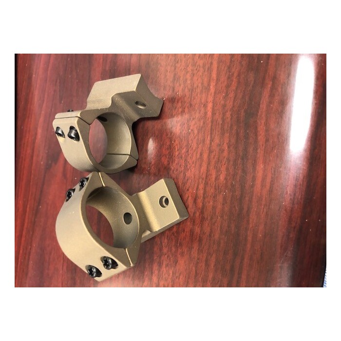 Talley Lightweight 2-Piece Scope Mount 1" Medium Height Howa 1500 Black - Image 3